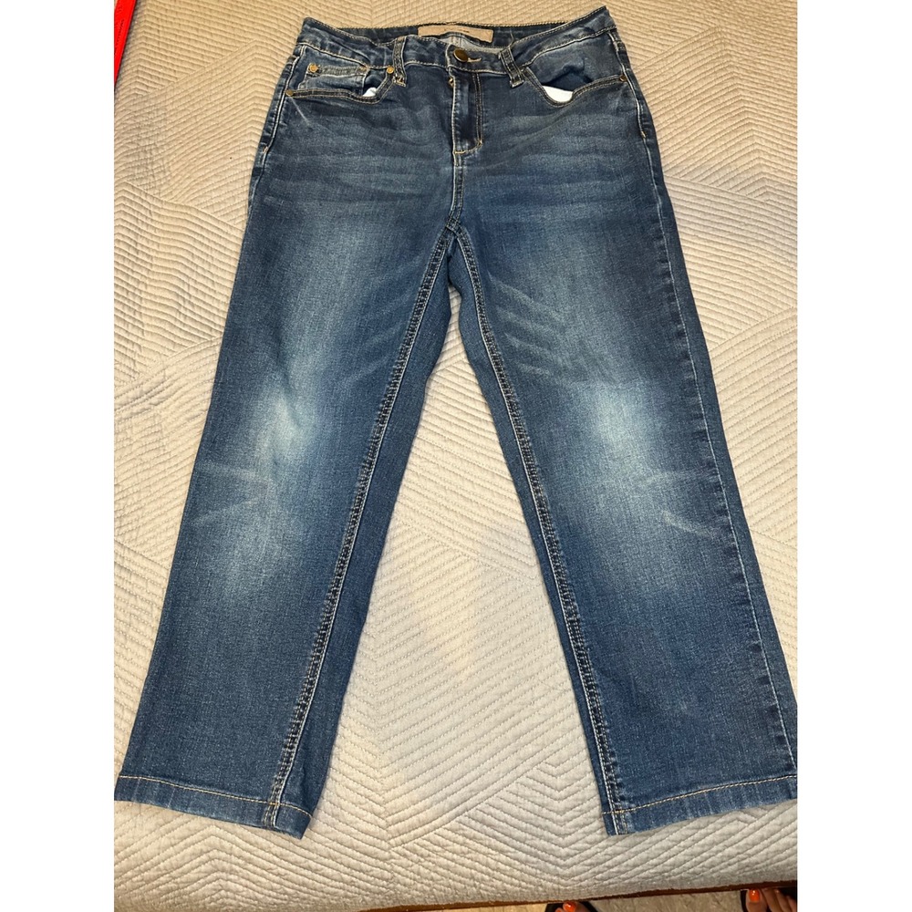 Joes Jeans Womens Blue Straight Leg Ankle Denim Pants Medium Wash Size 29
